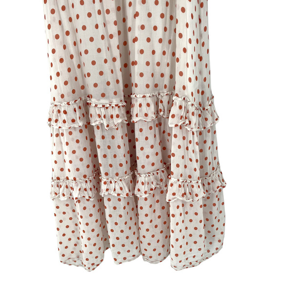 NEW STEELE "QUINN" POLKA DOT FLOUNCE DRESS - Picture 8 of 10